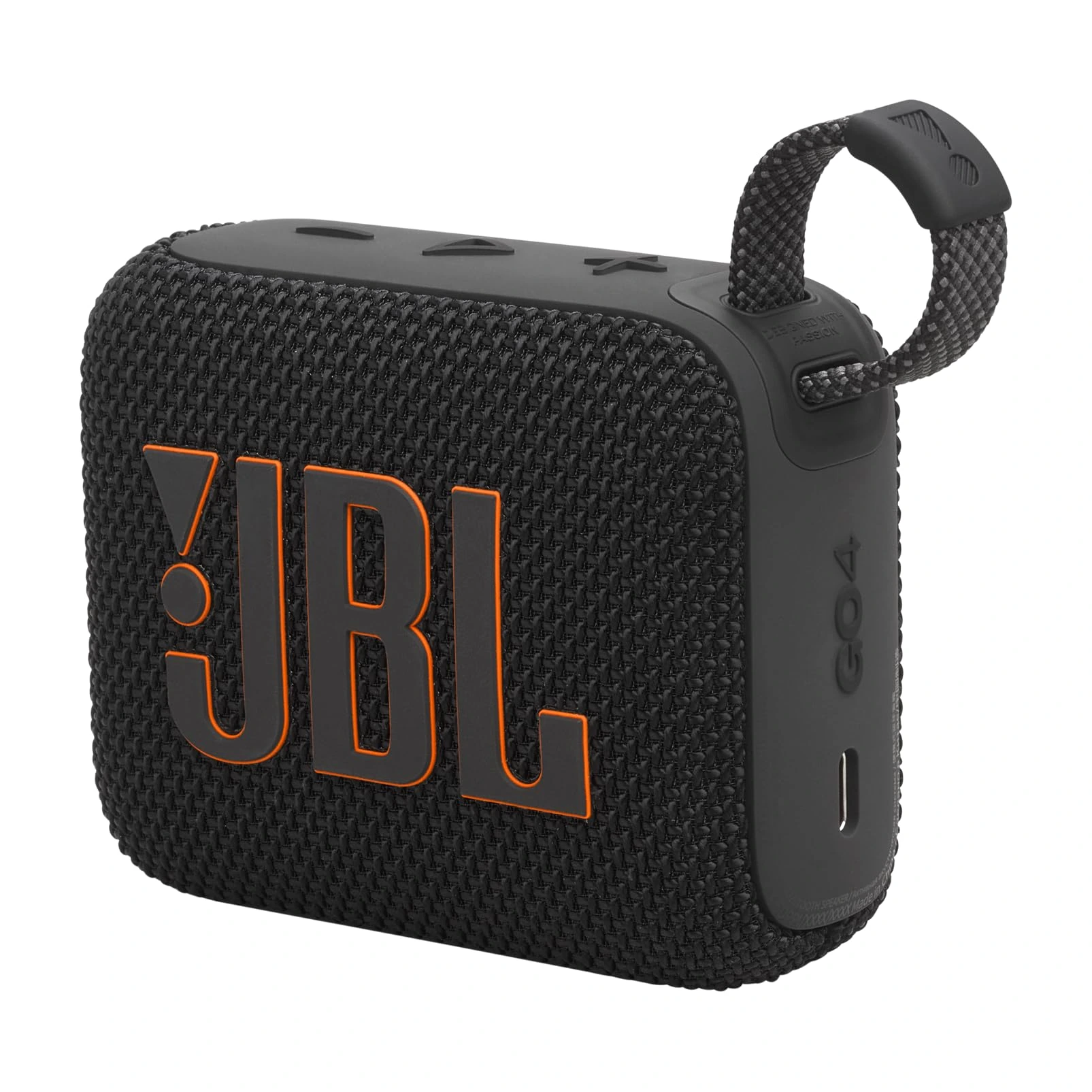 Caixa de som JBL GO 4 Preto Azul e Branca