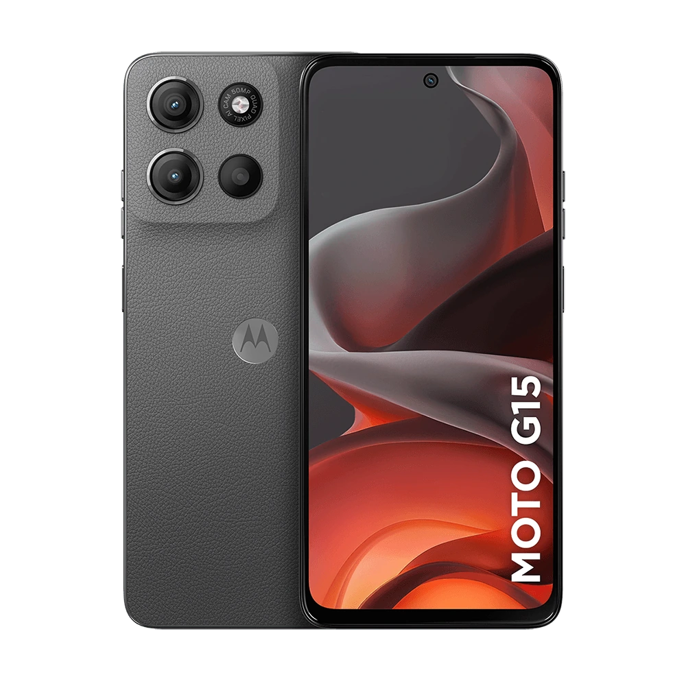 Smartphone MOTOROLA G15 4GB RAM + 256GB (GRAFITE)